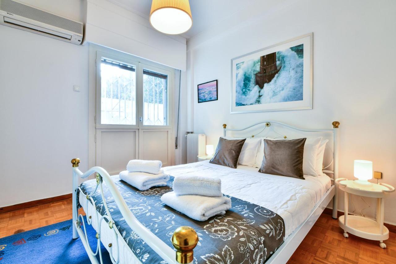 Groovy Apartment By The Sea With Garden Palaio Faliro المظهر الخارجي الصورة